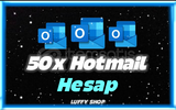 ⭐ 50x GARANTİLİ HOTMAİL HESAPLAR