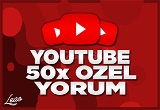 50x Özel YouTube Yorum