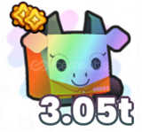50x Rainbow Prison Cow (3.05T) 