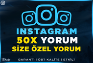 50X Random Yorum Instagram | Garanti | #1