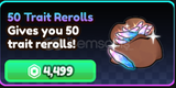 50x Trait Rerolls | Anime Vanguards