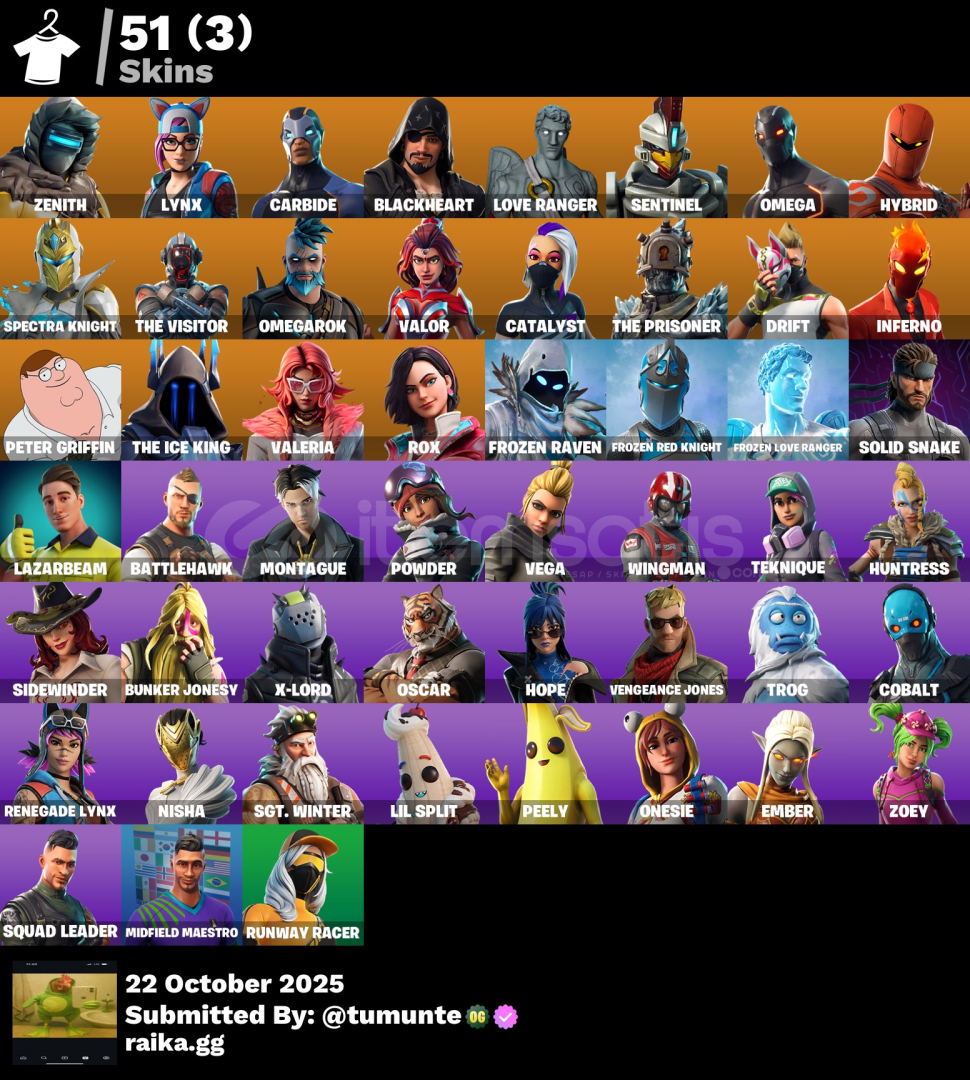 51 Skin Omega Ömür Boyu Garantili Mailli! 51 Skin Omega Ömür Boyu Garantili Mailli!