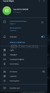 515 AKTİF ÜYE TELEGRAM KANALI