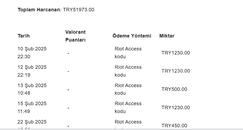51973 TL YATIRILMIŞ HESAP