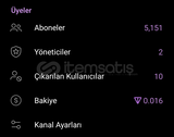 5.1K takipçili, kanal