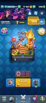 52 SEVİYE CR 11 BB FULL COC 18 K BS