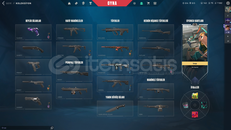  52 SEVİYE PHANTOM GUARDIAN 2 SKİNLİ HESAP 