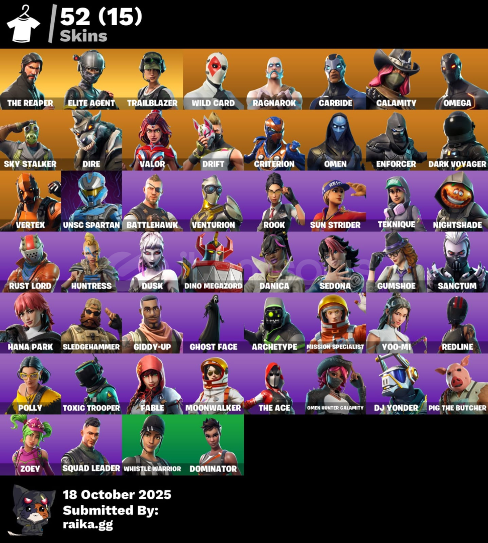 52 SKIN S3 REAPER- TAKE THE L ULTRA OG HESAP 52 SKIN S3 REAPER- TAKE THE L ULTRA OG HESAP