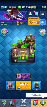 5200 kupa clash royale hesabı 
