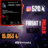 520k İnstagram Hesabı Kurucu Mailli