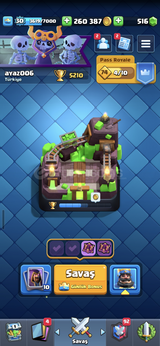 ⭐️ 5210 Kupa ⭐️ 91 Kart ⭐️ 2 Evrim ⭐️