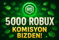 ⚡ (7143) 5000 ROBUX | KOMİSYON BİZDEN