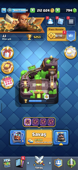 ⭐️5253 Kupa⭐️106 Kart⭐️1 Evrim⭐️isim hakı⭐️