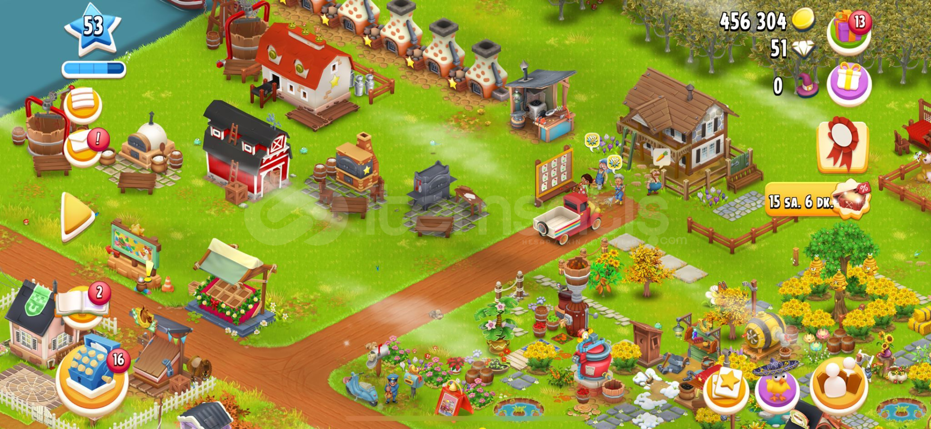 ⭐ 53 LEVEL ÇOK GÜZEL EMEK HESABI ⭐ ⭐ 53 LEVEL ÇOK GÜZEL EMEK HESABI ⭐