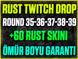 ⭐️☘️60 SKİN❤️Round 35-36-37-38-39 Twitch Drop❤️