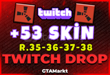 ⭐️53 Skin SET 35-36-37-38 Twitch Drop!