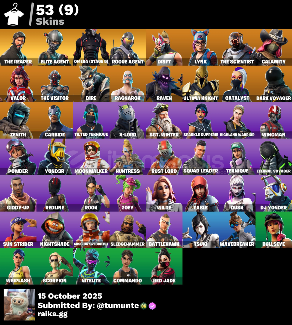 53 Skin The Reaper Omega Stage 5 Mail Değişen! 53 Skin The Reaper Omega Stage 5 Mail Değişen!