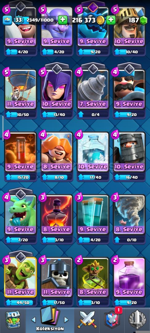 !! 5300 KUPA CRASH ROYALE HESABI !!  !! 5300 KUPA CRASH ROYALE HESABI !!