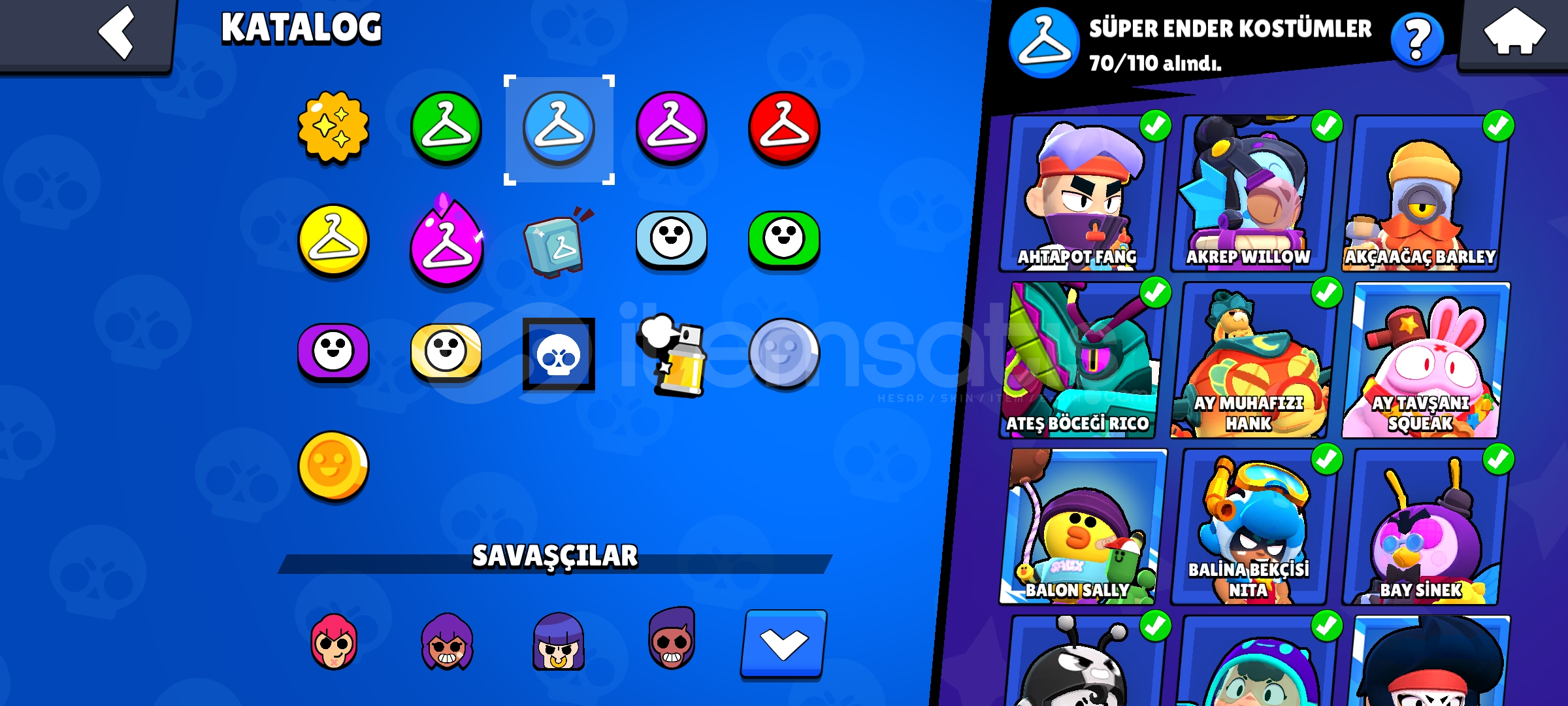 53000 KUPA BRAWL STARS HESABİ 90 KTKTR 53000 KUPA BRAWL STARS HESABİ 90 KTKTR