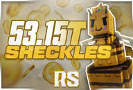 ⭐53.15T Coins Grow A Garden (Sheckles)⭐