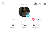 5.3K TAKİPÇİ 28.5K BEĞENİ [KIZ HESABI]