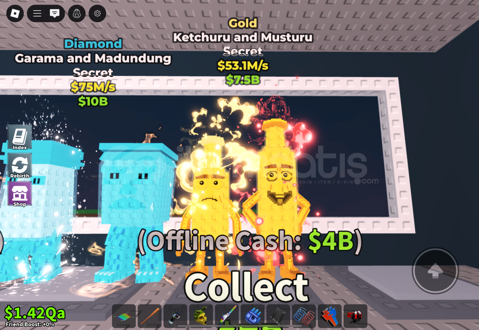 ⭐53M Steal a Brainrot Gold Ketchuru And Musturu⭐ ⭐53M Steal a Brainrot Gold Ketchuru And Musturu⭐