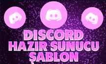 ⭐54 Adet Hazır Discord Sunucu Şablonları⭐