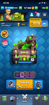 5400 KUPA ⚡️33 LEVEL⚡️5 YILLIK HESAP 