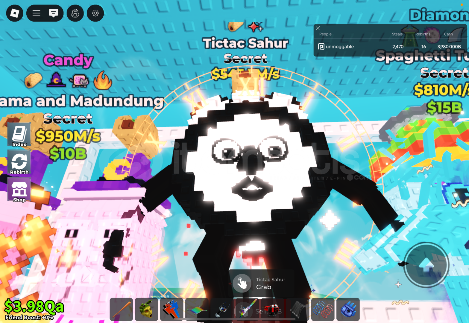 ⭐️543M Steal A Brainrot TicTac Sahur⭐️ ⭐️543M Steal A Brainrot TicTac Sahur⭐️