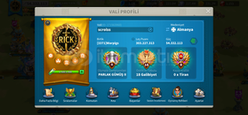 54m vip 15 e 40k kalmış full sarı setli hesap