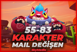 ⭐️[55-88 KARAKTER] GARANTİ MAİL DEĞİŞEN + OTO⭐️