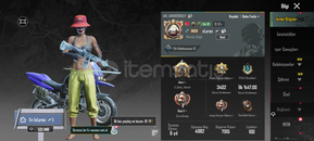 +55 Destansılı 4Lvl buz M4 Lü hesap