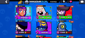 55 karakterli 101 kostümlü 17.000 kupa hesap