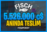 ⭐ 5.526M FISCH COIN (PHANTOM MEGALADON) - HIZLI