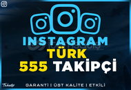 555 Türk Gerçek Takipçi | Garantili - Instagram