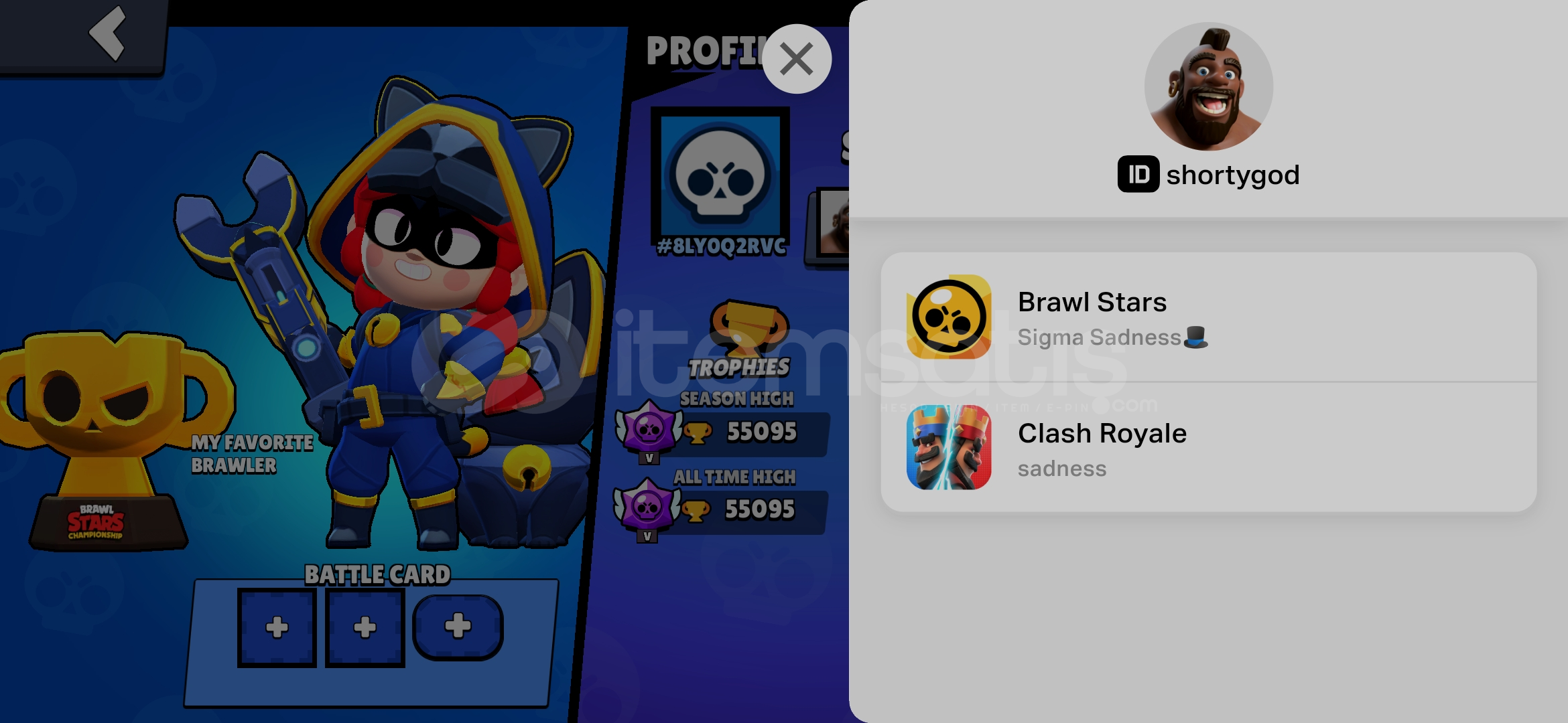 55K⭐200+ KOSTÜM⭐ YANINDA 8KLIK CR HESABI