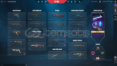 56 SİLAH 23 BIÇAK DESENLİ HESAP ARCANE SHERİFF