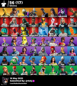 56 Skin Gold Midas Tryhard Mail Değişen Ömürlük