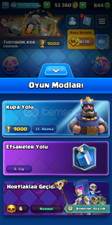 56 SV 1143 KUPA KLAN 16 ELİTLİ HESAP KAÇMAZ