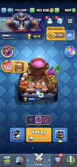 ⭐️ 5618 Kupa ⭐️ 98 Kart ⭐️ 1 Evrim ⭐️