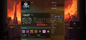 563$ Değer 97 Oyun Rust Squad GTAV No Man's Sky 563$ Değer 97 Oyun Rust Squad GTAV No Man's Sky