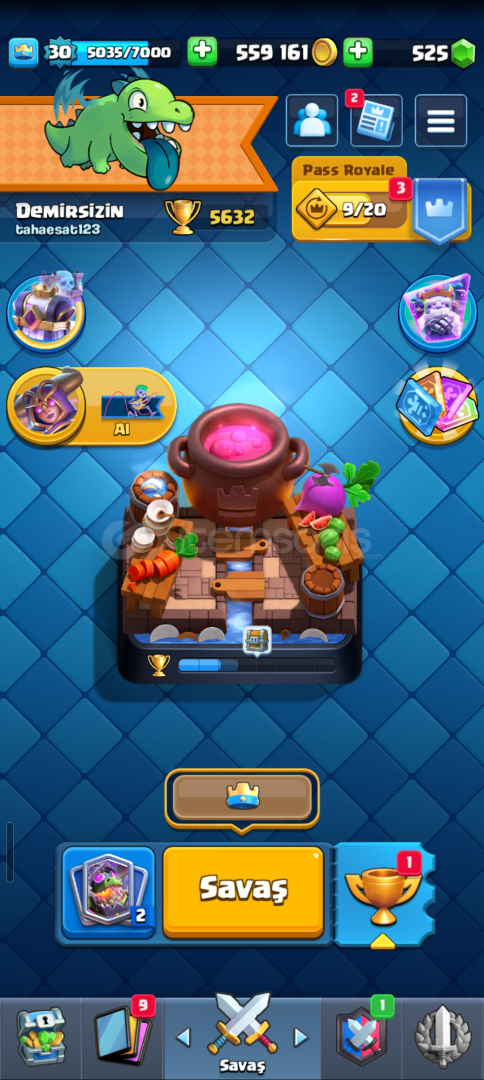 5632 KUPA 30LVL 4 EVRİM 1 KAHRAMAN