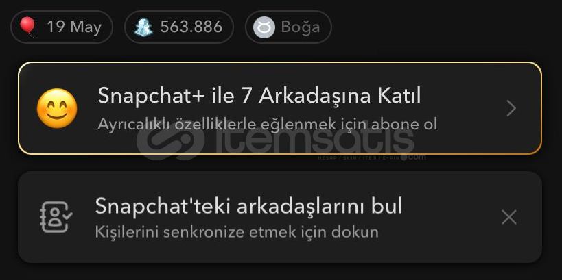 ⚡️ 563K Snap Puanlı Temiz Snapchat Hesabı ⚡️ ⚡️ 563K Snap Puanlı Temiz Snapchat Hesabı ⚡️
