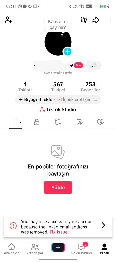 568 takipçili tiktok hesap 568 takipçili tiktok hesap