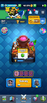 ⭐️ 5687 Kupa ⭐️ 100 Kart ⭐️ 1 Evrim ⭐️