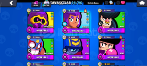 56k brawl stars hesabı 94 karakter