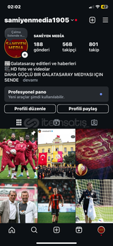 56K Takipçili Gs Hesabı
