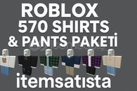 +570 COK SATAN SHIRTS PANTS PAKETI