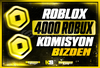 ☘️ (5715) 4000 Robux - Komisyon Bizden