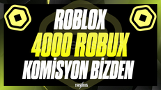 (5715) 4000 Robux - Komisyon Bizden